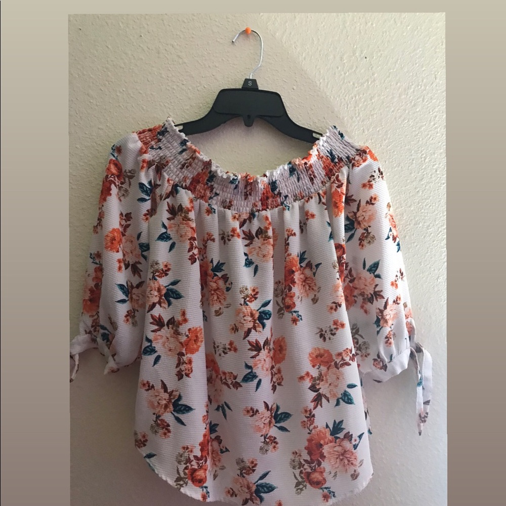 A Floral Blouse